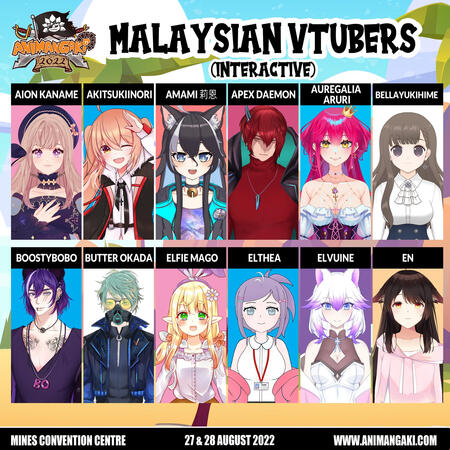 AMG 2022 Malaysian Vtubers Showcase
